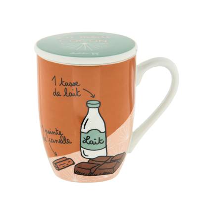 MUG+COUVERCLE MON CHOCO