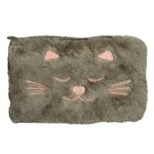POCHETTE GM PELUCHE CHAT
