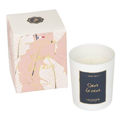 BOUGIE + BOITE SOEUR DE COEUR