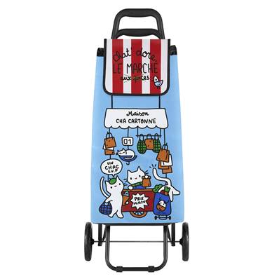 CHARIOT DE COURSES ISOTHERME CHAT'DORE LE MARCHE
