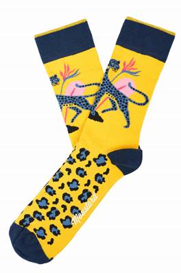 CHAUSSETTES LEOPARD HOMME